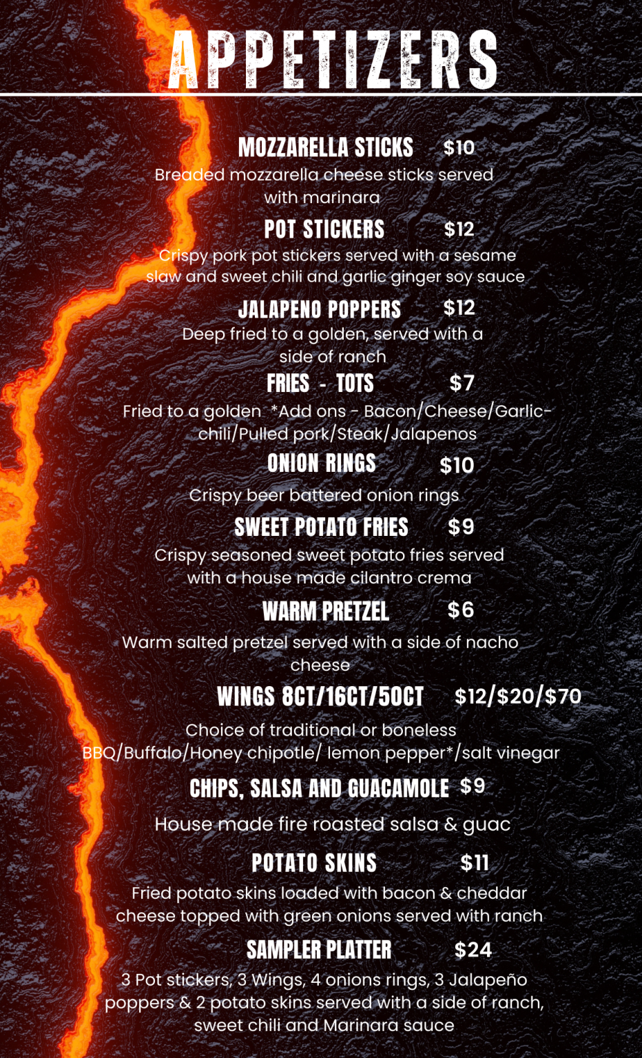 Food Lava Lanes