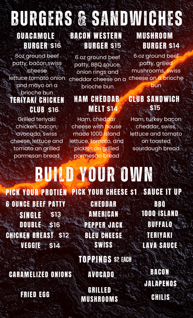 Food Lava Lanes